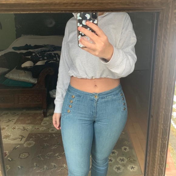 Sky blue jeans - Picture 3 of 11